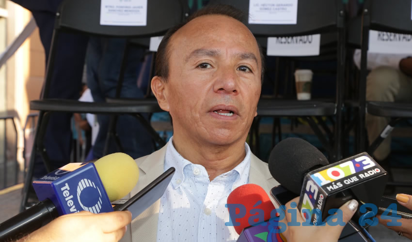 Sergio Vel&aacute;zquez Garc&iacute;a, secretario de Salud (Foto: Eddylberto Lu&eacute;vano Santill&aacute;n)
