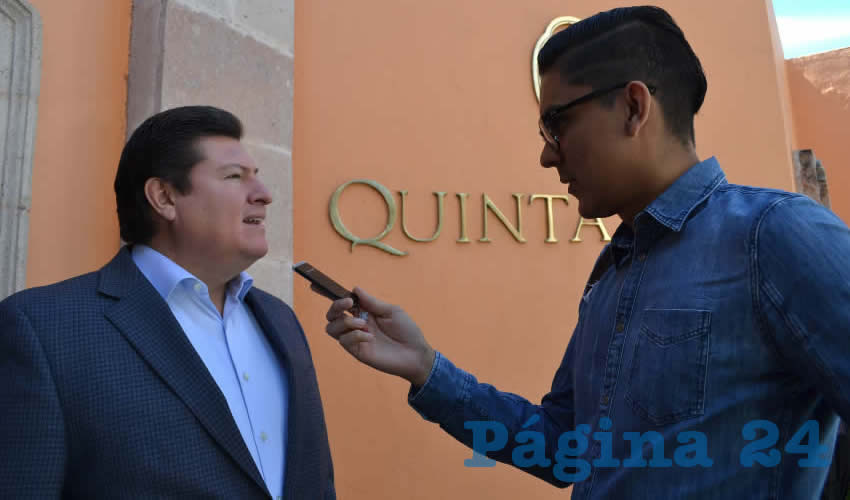 Adolfo Bonilla Gómez, titular de la Secretaría del Campo (Secampo), (Foto Merari Martínez)