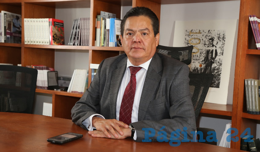 Salvador Hern&aacute;ndez Gallegos, magistrado presidente del TEEA (Foto: Archivo)