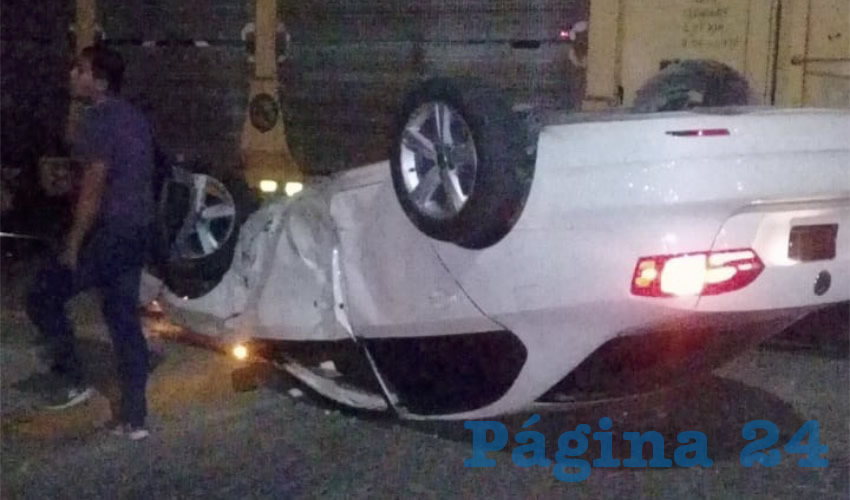 El automóvil Volkswagen Jetta, que manejaba Edson “N” “N”