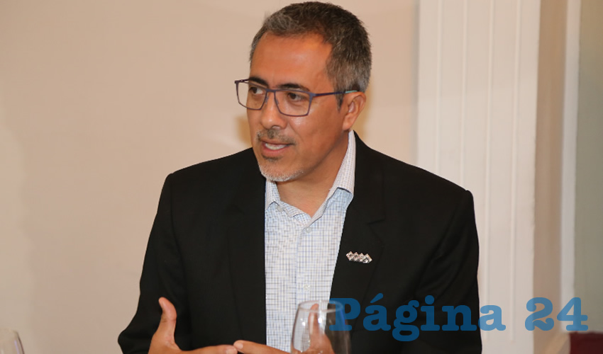 Alfonso Linares Medina, presidente de la Asociación de Comerciantes de la Zona Centro (Acocen)