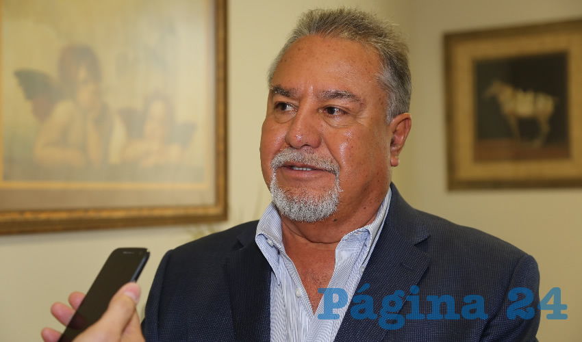 Pedro Gutiérrez Romo, presidente del Consejo Coordinador Empresarial de Aguascalientes (CCEA)