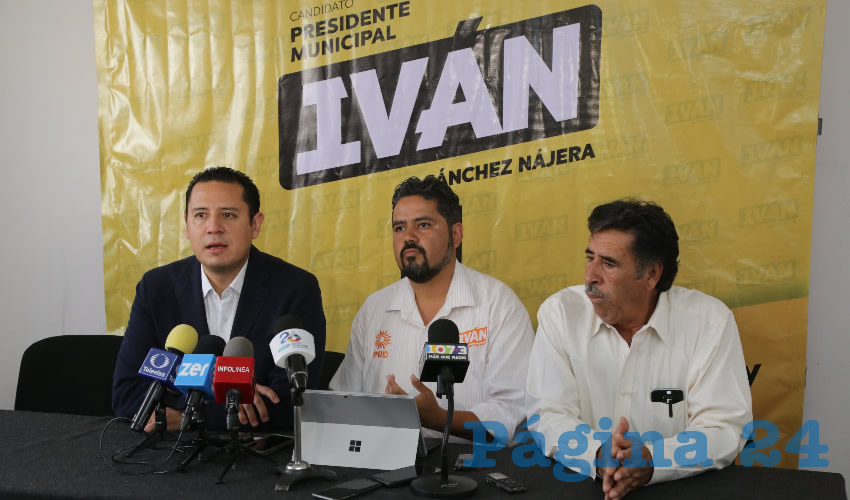 Rueda de prensa del PRD