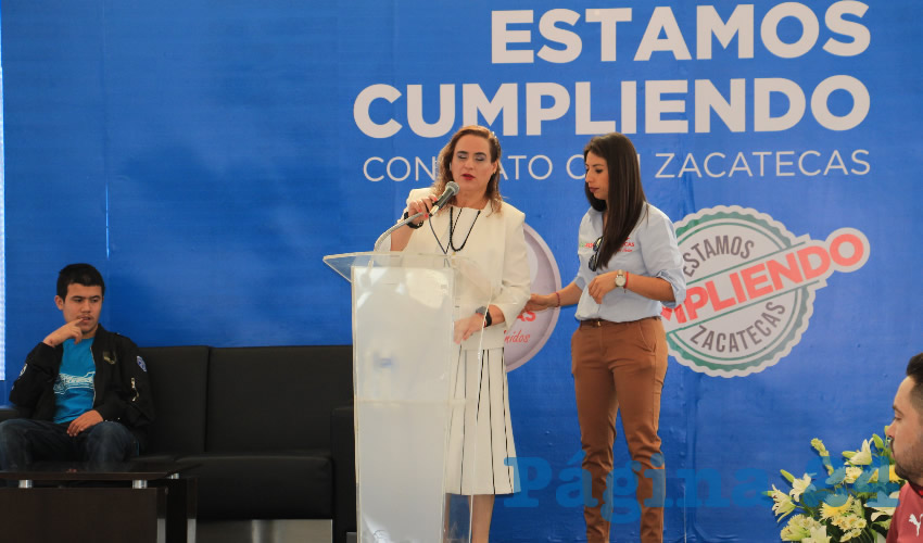 Lourdes Rodarte Díaz, titular del Instituto para la Atención e Inclusión de las Personas con Discapacidad (Foto Rocío Castro Alvarado)