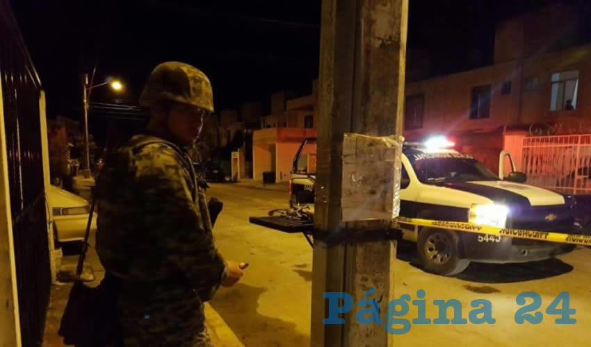 La movilización policíaca