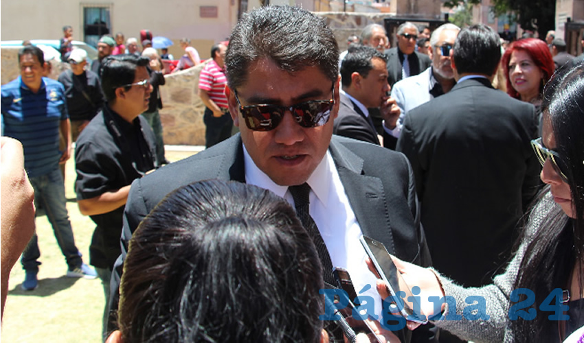Saúl Monreal Ávila (Foto Rocío Castro)