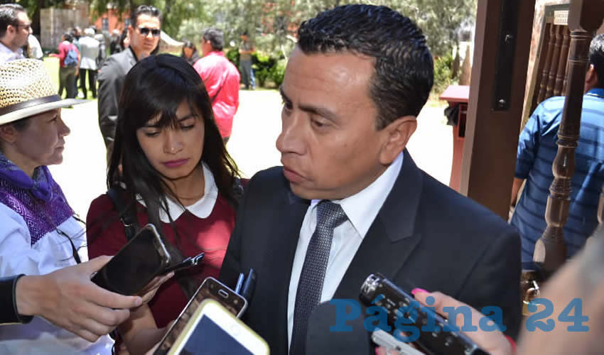 Carlos Augusto Torres Pérez, delegado del Instituto Nacional de Antropología e Historia (INAH) en Zacatecas (Foto Merari Martínez)