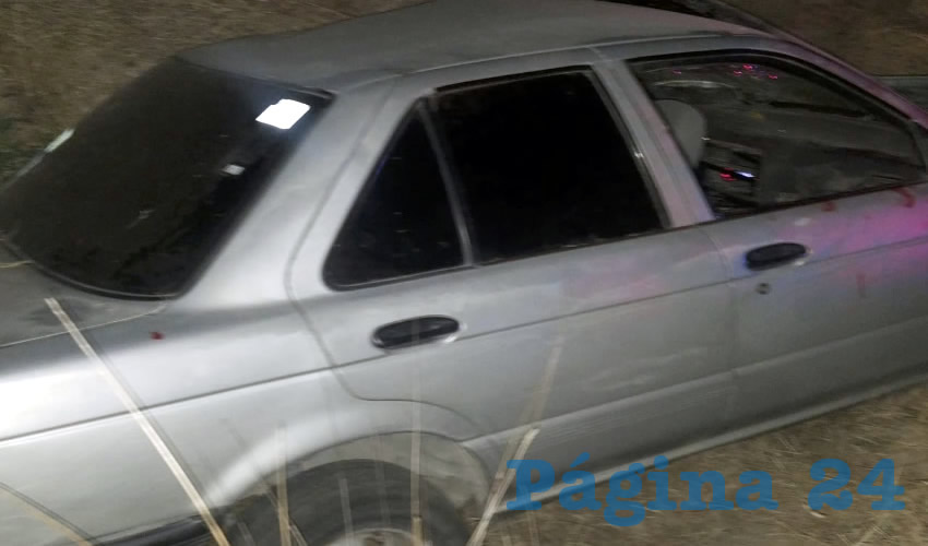 Aspecto del autom&oacute;vil Nissan, que conduc&iacute;a el fatigado Adri&aacute;n &ldquo;N&rdquo; &ldquo;N&rdquo;, de 22 a&ntilde;os 