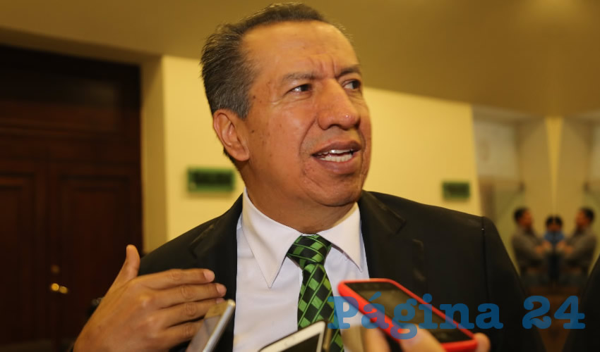 Sergio Augusto López Ramírez, secretario general del PVEM en Aguascalientes (Foto: Archivo)