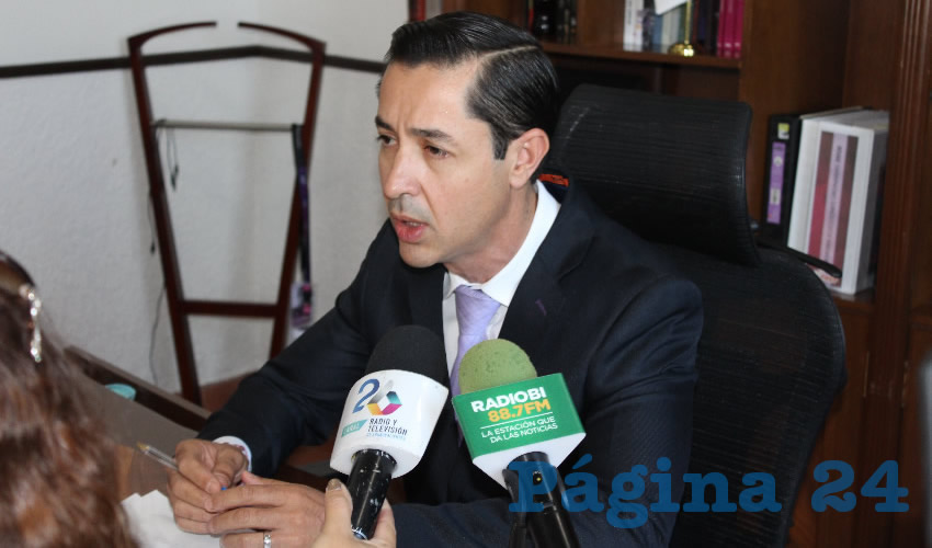 Luis Fernando Landero Ortiz, consejero presidente del IEE (Foto: Archivo)