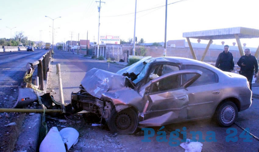 Sobre la carretera federal 45 norte, en Margaritas, se produjo el fatal encontronazo