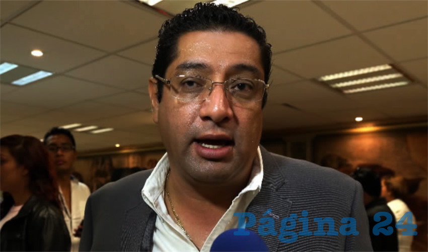 Federico Dom&iacute;nguez Ibarra, l&iacute;der del SUTEMA (Foto: Archivo)