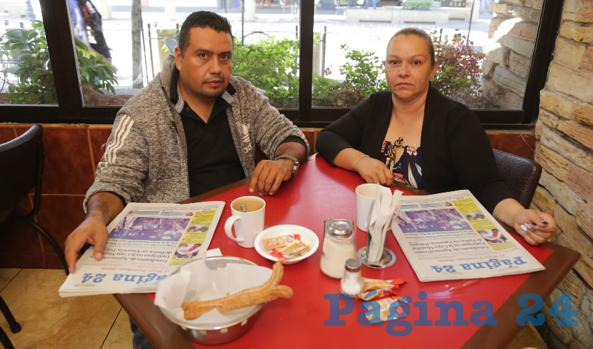 En Las Antorchas almorzaron Manuel Salas Noriega y Ang&eacute;lica Vilchis P&eacute;rez