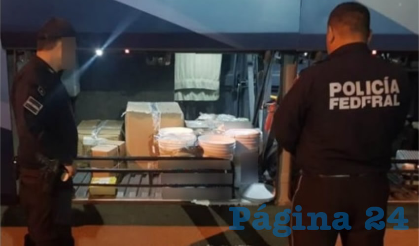 La droga era transportada en un autob&uacute;s proveniente de Guadalajara