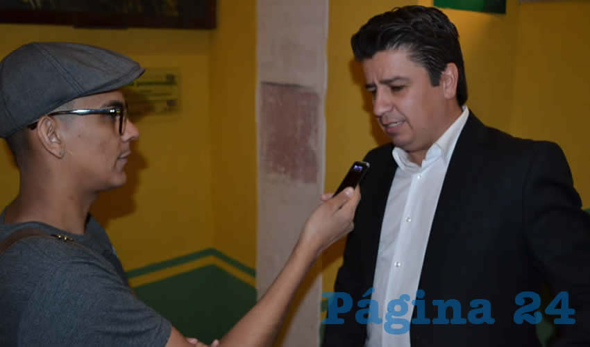Carlos de la Torre García, presidente local de la Cámara Nacional de la Industria Restaurantera y Alimentos Condimentados (Canirac) (Foto Merari Martínez)
