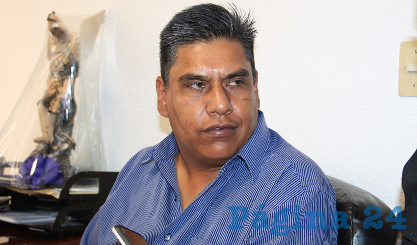 Santos Ramiro Hinojosa, integrante de la Asociación de Productores de la Zona Frijolera en Zacatecas (Foto Rocío Castro Alvarado)