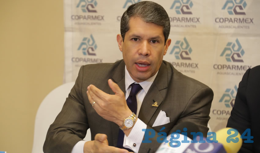 Raúl González Alonso, presidente estatal de Coparmex (Foto: Archivo)