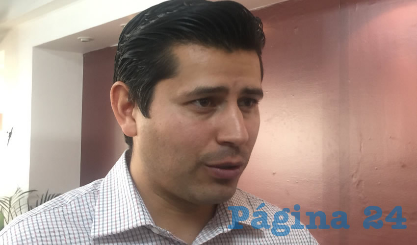 Julio César Chávez Padilla, alcalde de Guadalupe (Foto Cristo González)