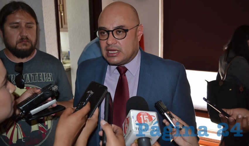 Francisco Murillo Ruiseco, titular de la Fiscalía General de Justicia del Estado (FGJE) (Foto: Merari Martínez Castro)