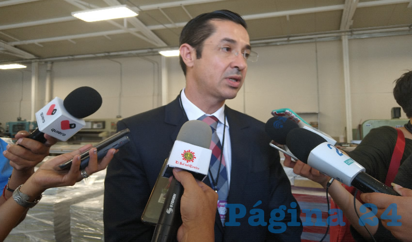 Luis Fernando Landeros Ortiz, consejero presidente del IEE