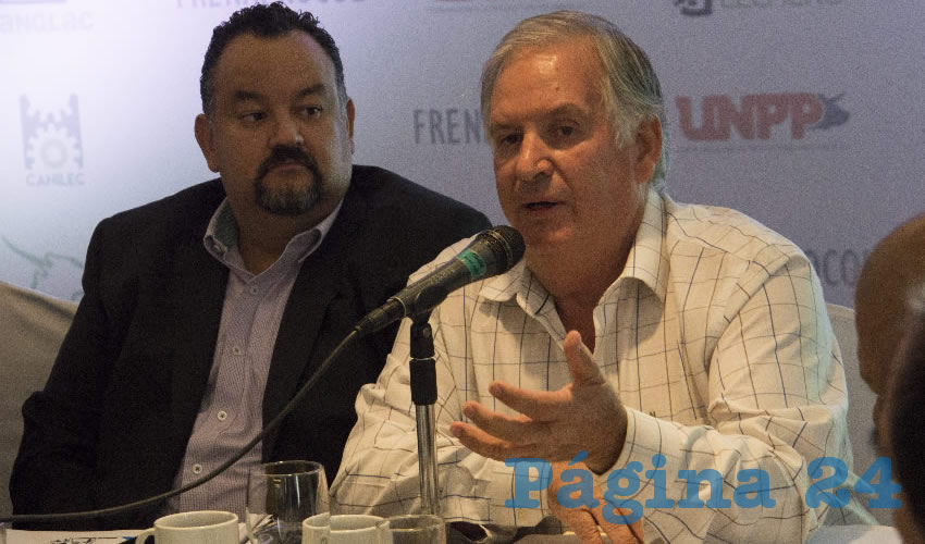 Álvaro González Múnoz, dirigente del Frente Nacional de Productores y Consumidores de Leche (Foto: Archivo/ Galo Cañas/ Cuartoscuro)