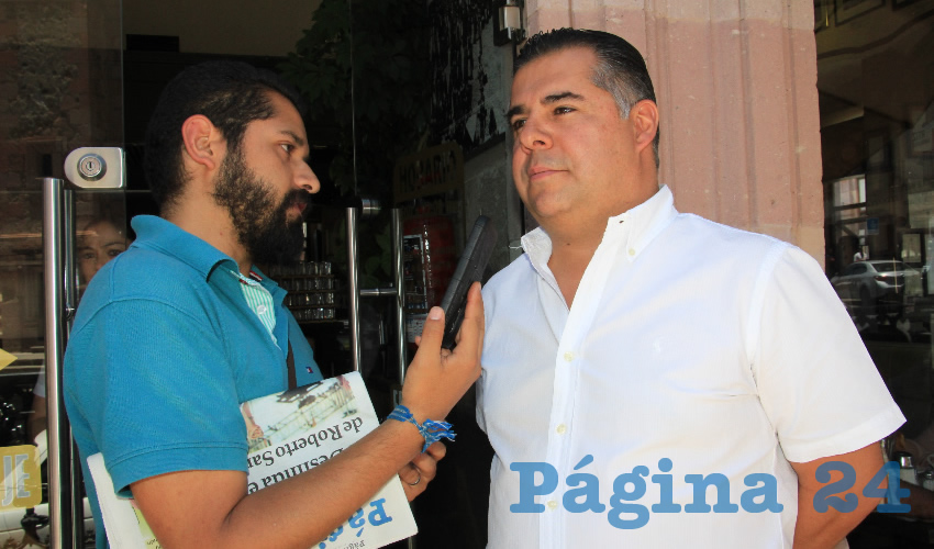 Eduardo del Real, comentó que las actividades y programas establecidos desde principios de año han sido llevados a cabo, y que hay un calendario de capacitaciones, a fin de que las agencias mejoren sus servicios (Foto: Rocío Castro Alvarado)