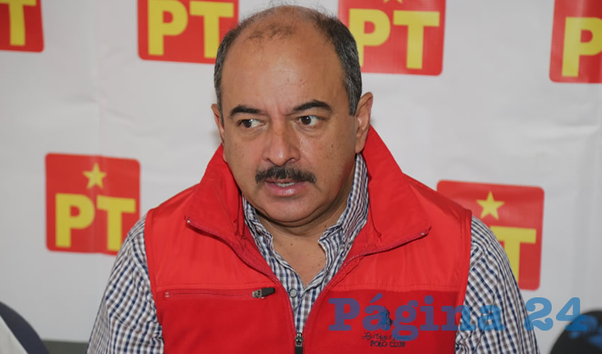 H&eacute;ctor Quiroz Garc&iacute;a, dirigente estatal del PT (Foto: Archivo)