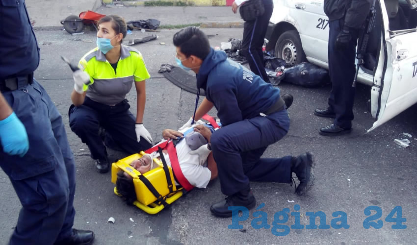 El causante del aparatoso accidente, el trabajador del volante Francisco “N” “N”, de 53 años de edad