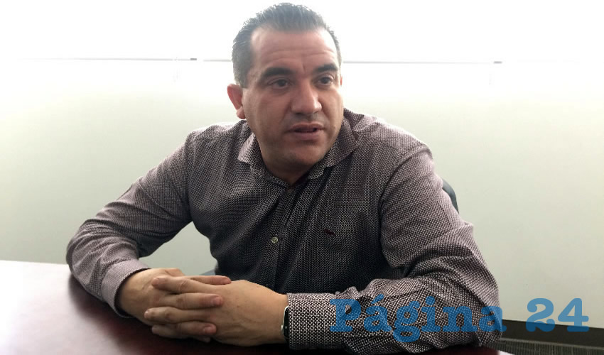 Luis Fernando Maldonado Moreno, titular de la Secretaría de Agua y Medio Ambiente (SAMA) (Foto Cristo González)