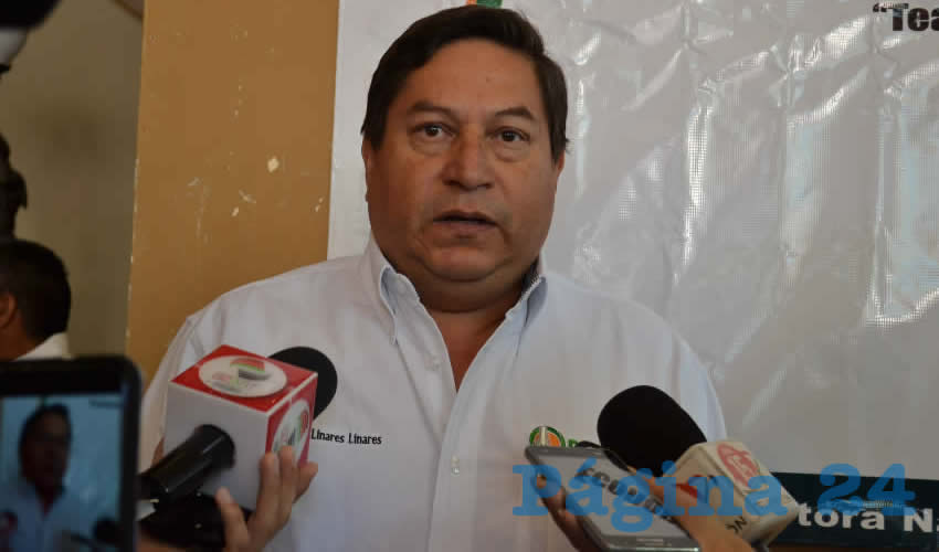 Marco Linares Linares, coordinador general de Pronaes y miembro del Consejo para el Fomento a la Inversión, el Empleo, y el Crecimiento Económico de la oficina de la presidencia de la República de México (Foto Merari Martínez)