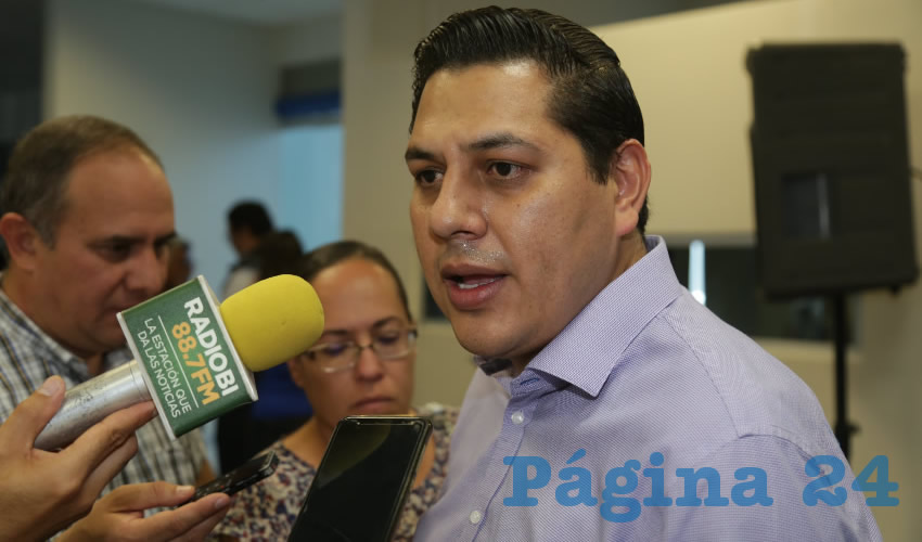 Javier Luévano Núñez, diputado local (Foto: Eddylberto Luévano Santillán)