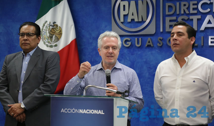 Conferencia de prensa del PAN