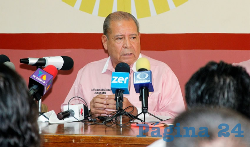 Jos&eacute; Alfredo Gonz&aacute;lez Gonz&aacute;lez, secretario general de la FTA (Foto: Archivo)