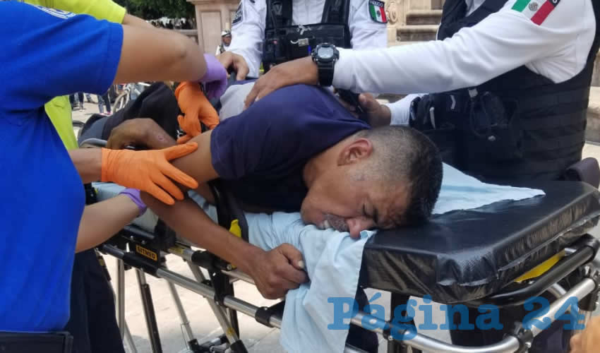 Javier Otero Escareño, de 45 años de edad, murió en el Hospital Hidalgo