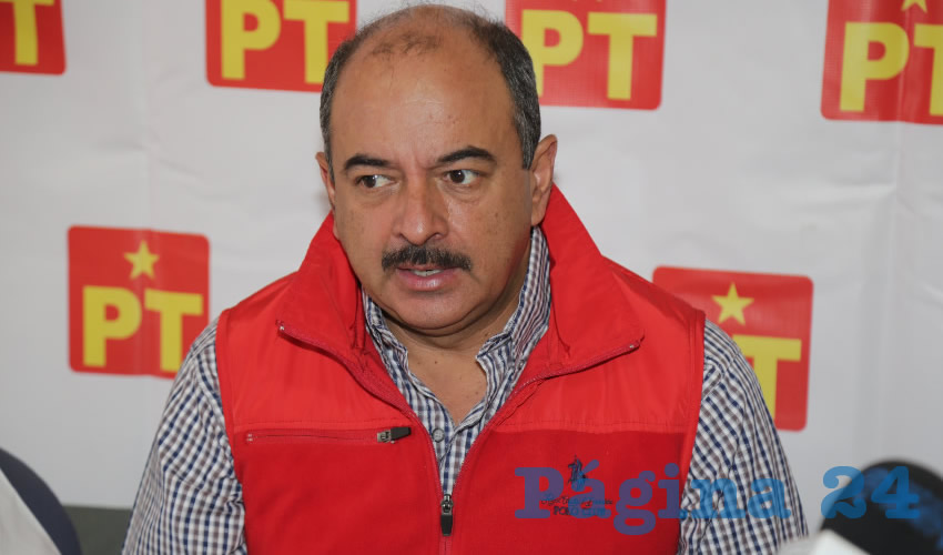 H&eacute;ctor Quiroz Garc&iacute;a, dirigente estatal del PT (Foto: Archivo)