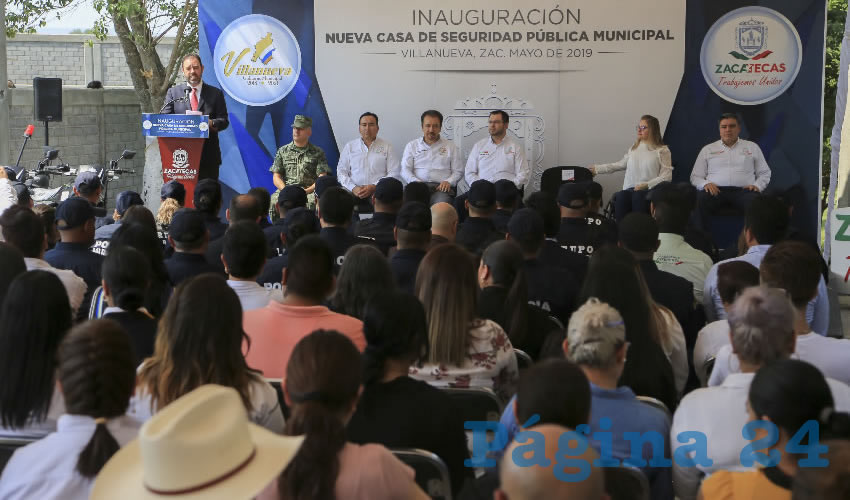 Alejandro Tello reitera su compromiso en el fortalecimiento de las policías municipales, de ahí la inversión de 5 mdp para el inmueble