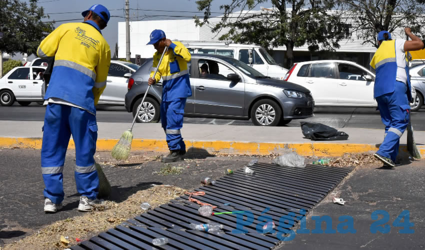 El operativo est&aacute; a cargo del personal del Departamento de Aseo P&uacute;blico