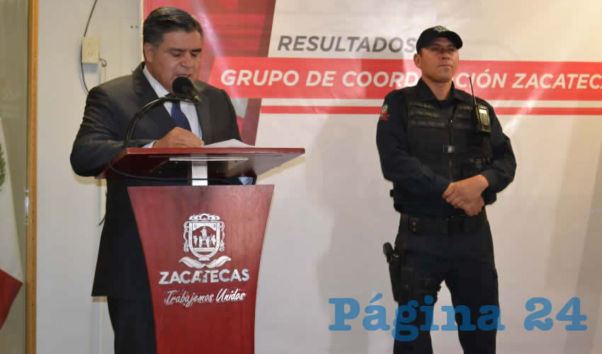 Ismael Camberos Hernández, sostuvo que en comparación del año pasado, no se ha logrado disminuir la incidencia de homicidios dolosos debido a que tienen registro de 267, tres más que en el periodo de enero a mayo de 2018 (Foto Merari Martínez)