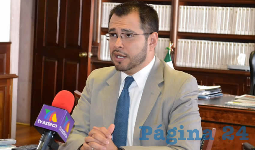Jehú Salas Dávila, secretario General de Gobierno (Foto: Merari Martínez)