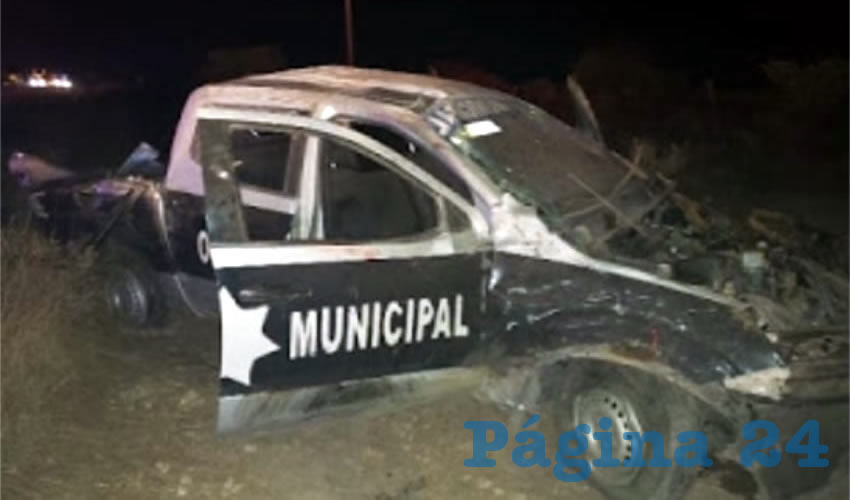 Así quedo la patrulla