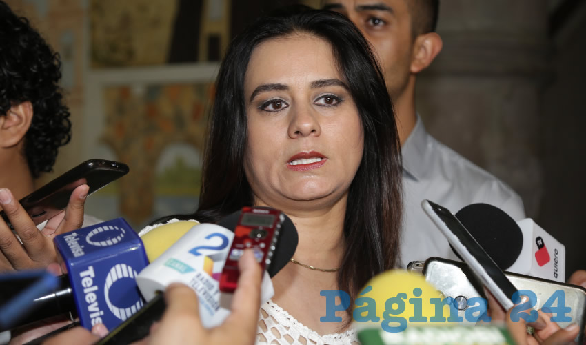 Gladys Ramírez Aguilar, diputada (Foto: Eddylberto Luévano Santillán)