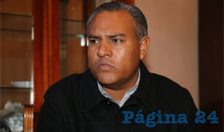 Ram&oacute;n Garc&iacute;a Alvizo, secretario general de la Secci&oacute;n I del SNTE (Foto: Archivo)