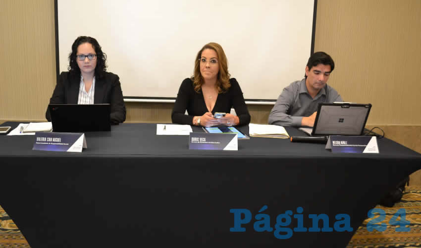 Ejecutivos de la minera Peñasquito arremetieron contra los paristas que desde hace dos meses mantienen detenidas las labores en esta mina, bajo el respaldo del senador de la República, José Narro Céspedes (Foto Merari Martínez)
