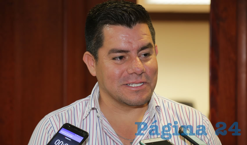 José Manuel Velasco Serna, diputado (Foto: Eddylberto Luévano Santillán)