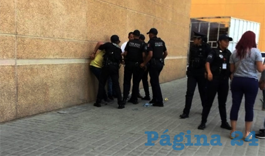El momento de la detenci&oacute;n de Jos&eacute; Sab&aacute; &Aacute;valos S&aacute;nchez
