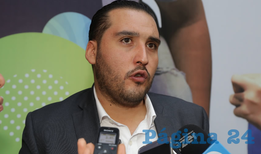 Aldo Emmanuel Ruiz Sánchez, delegado de la Secretaría del Bienestar (Foto: Eddylberto Luévano Santillán)