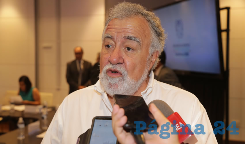 Alejandro Encinas Rodríguez, subsecretario de Derechos Humanos, Migración y Población de México (Foto: Eddylberto Luévano Santillán)