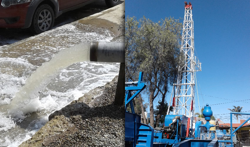 Las aguas que se sustrajeron se vertieron a la red de drenaje de la Colonia Fátima que conduce directamente a la planta de tratamiento de la UAA