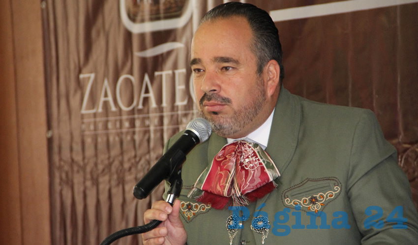 Jonathan Zorrilla Castruita, presidente de la Asociación Charra Rancho “El Escapulario”, señaló que este evento será totalmente familiar, ya que se busca que sea de convivencia sana con el objetivo de que puedan acudir personas de todas las edades. En este evento participarán 60 equipos charros y 25 equipos de escaramuzas (Foto Rocío Castro)