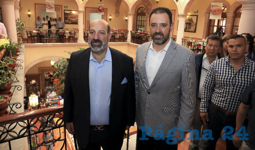 El Gobernador Alejandro Tello y el Director Ejecutivo de Grupo Sanborns, Patrick Slim, inauguraron el Festival Regional Zacatecas